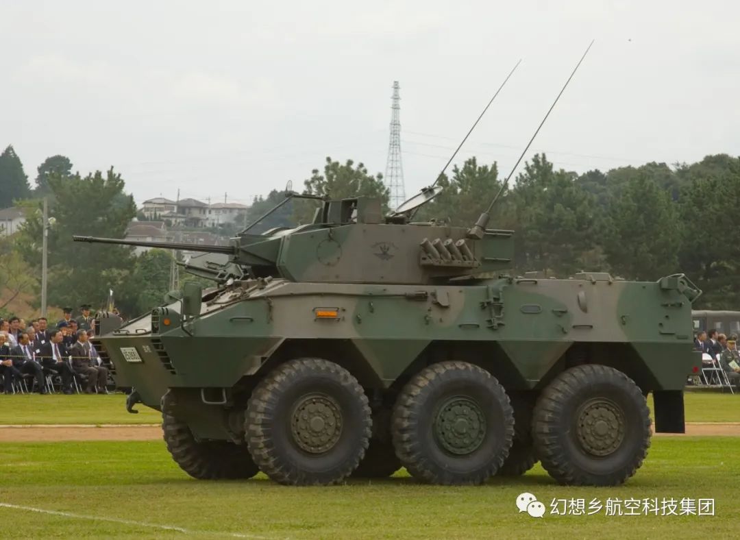 日本陆上自卫队的87式侦察警戒车(图源:Wikimedia Common) Type 87 Velicle